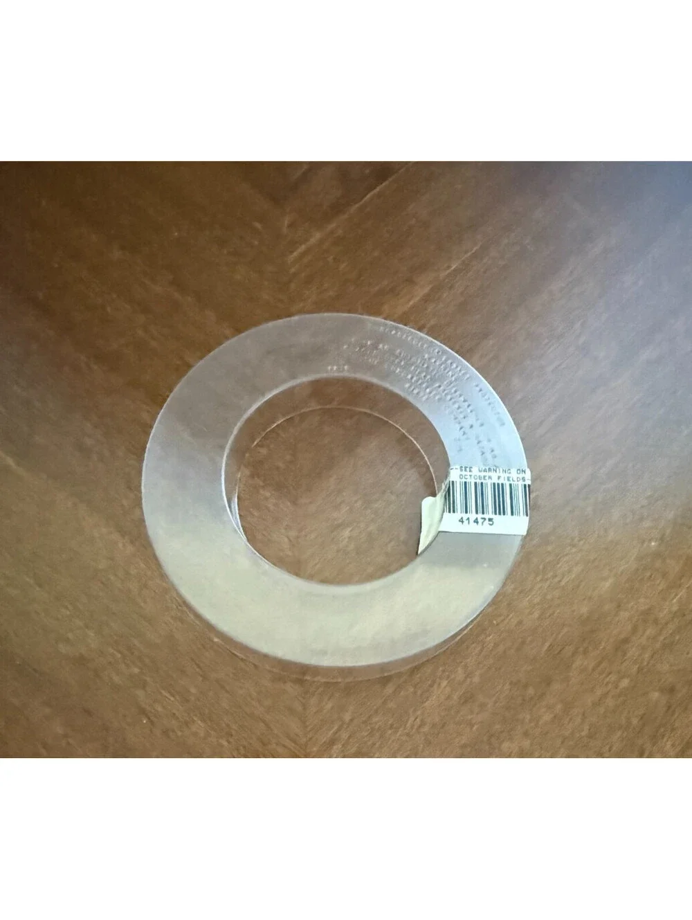 Longaberger Basket Clear Plastic Protector 5.5